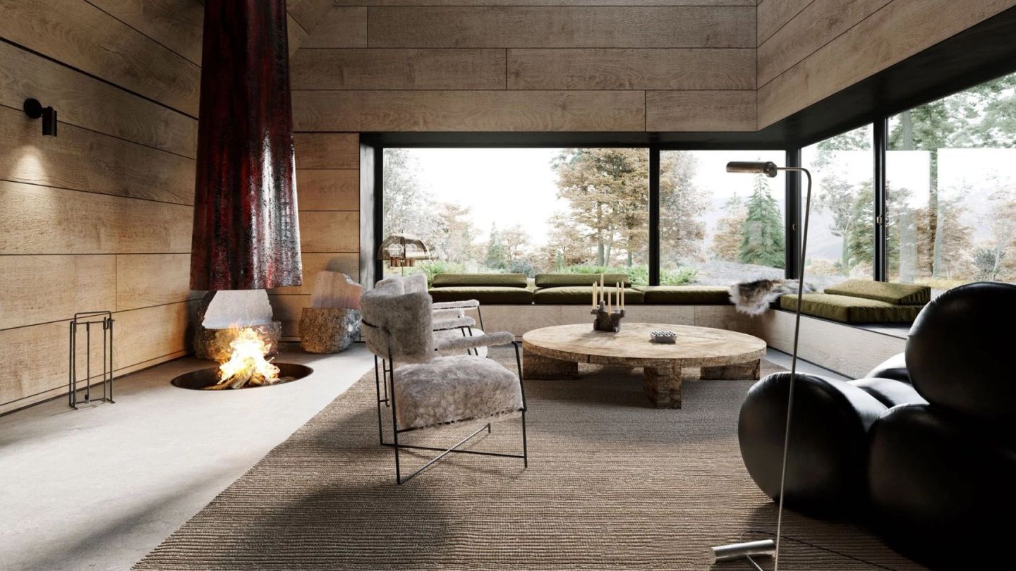 Luxury meets The Great Outdoors in this Upstate New York mountain cabin