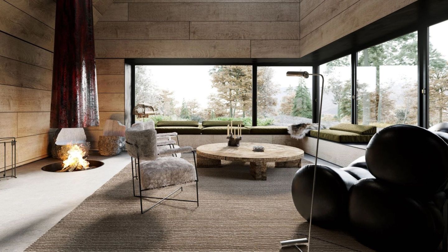 Luxury meets The Great Outdoors in this Upstate New York mountain cabin