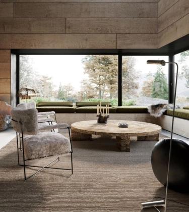 Luxury meets The Great Outdoors in this Upstate New York mountain cabin