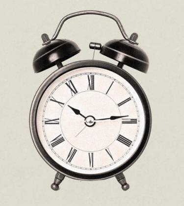 sunday evenings successful clock