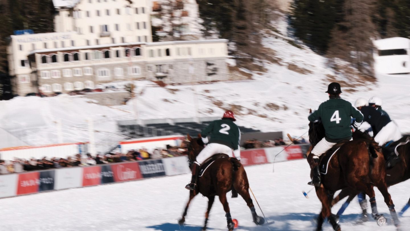 Welcome to St Moritz’s ‘Snow Polo World Cup’, the greatest show on ice