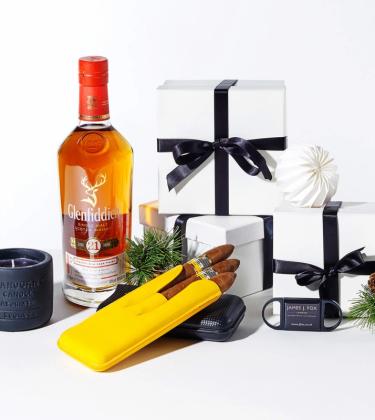 Advent Calendar Day 8: 21-Year Old Whisky and Cuban Cigars