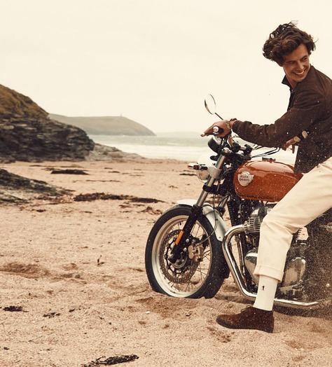 royal enfield interceptor 650 cornwall beach roadtrip review