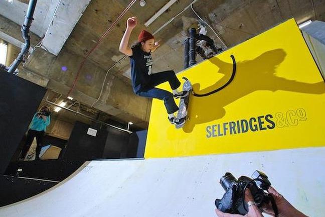 Selfridges Skate - TGJ