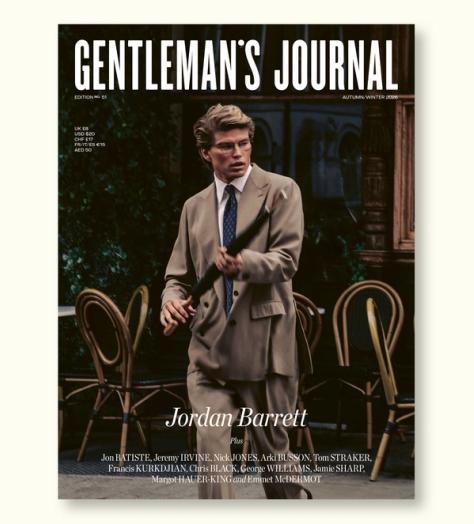 Gentleman’s Journal Autumn/Winter 2026 magazine covers on a cream background