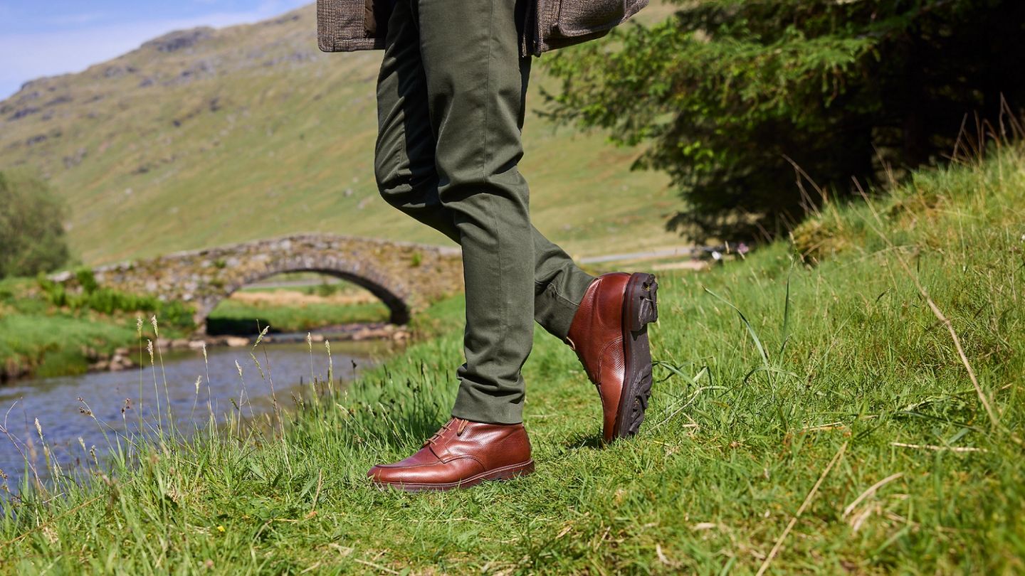Crockett & Jones embraces the great outdoors for AW24