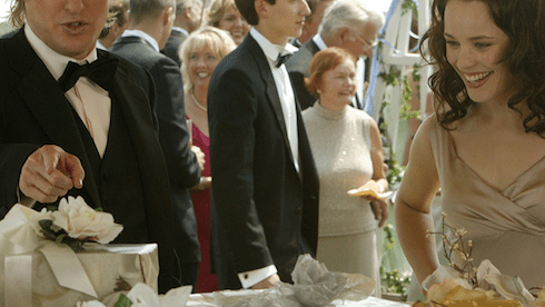 Gentlemen, this is how not to behave at a wedding