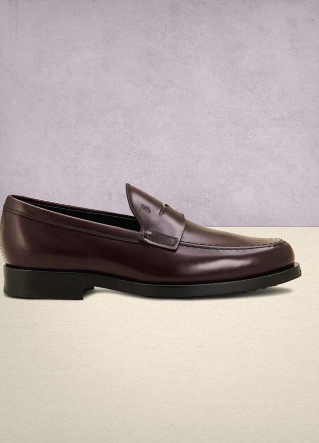 Tod’s Burgundy Loafers