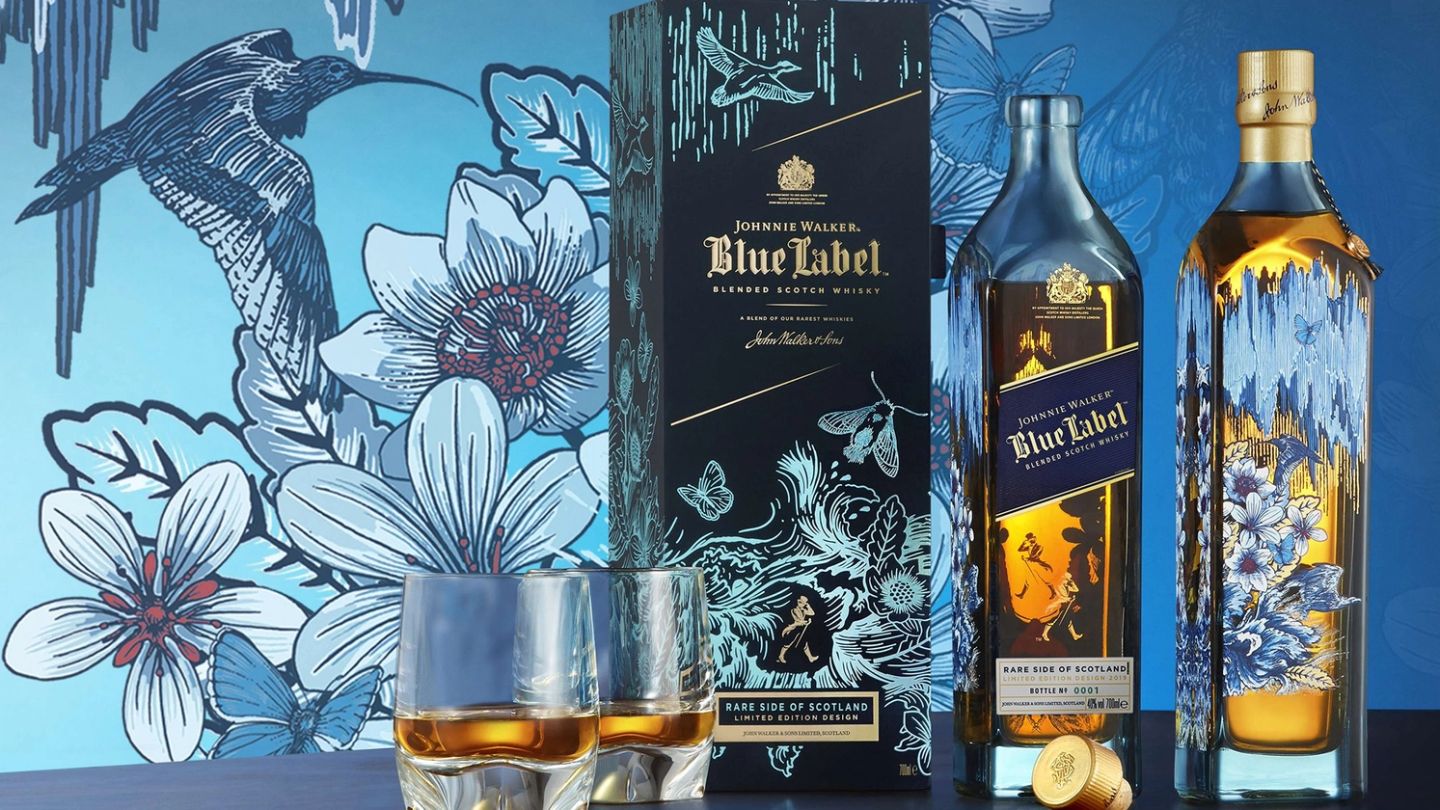 Celebrate the rare spirit of Scotland with Johnnie Walker and Timorous Beasties