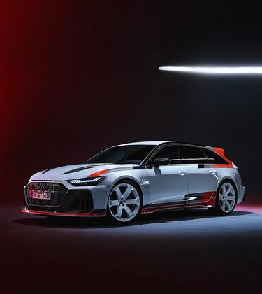 The Audi RS 6, the stuff of suburban-dad dreams, takes a final lap
