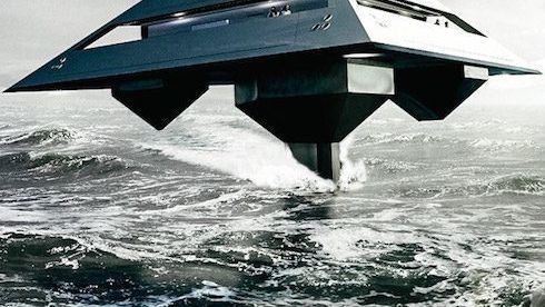 Introducing: the HYSWAS Tetrahedron Super Yacht