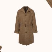 Polo Ralph Lauren Herringbone Wool Overcoat