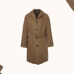 Polo Ralph Lauren Herringbone Wool Overcoat