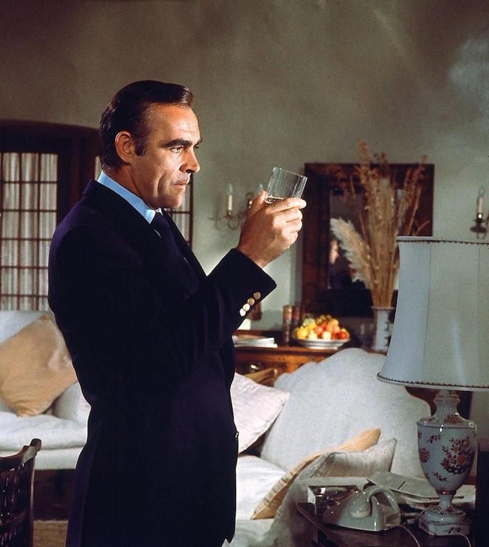 sean connery bond scotch tumbler
