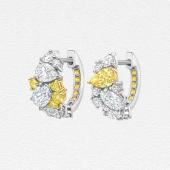 Origins Yellow Diamond Earrings