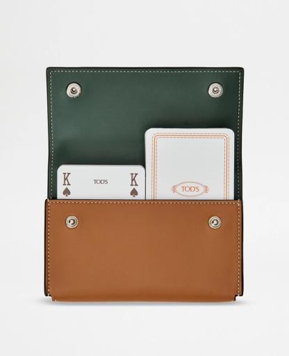 Playing Cards Case in Leather