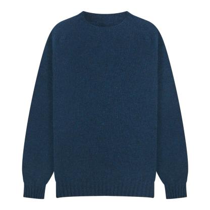 Jersey de lana de punto con cuello redondo «Charleston» de Finnieston