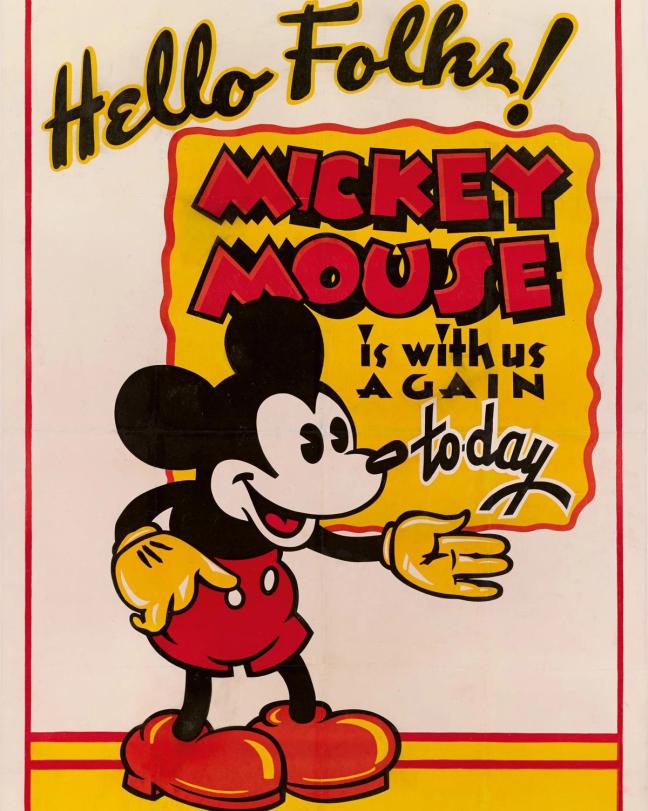 Mickey Mouse poster