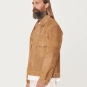 YMC MK1 Tan Suede Jacket