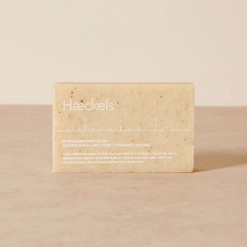 Haeckels Large Exfoliating Vegan Seaweed Block