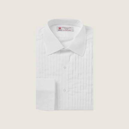 Turnbull & Asser Cotton Tuxedo Shirt