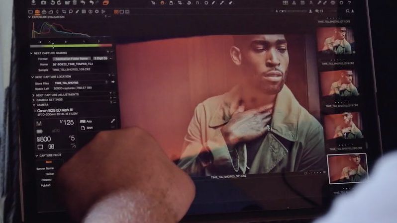 Go behind the scenes of our Tinie Tempah cover shoot