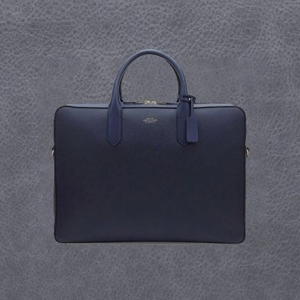 Smythson Panama briefcase