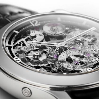 Watchout Jaeger LeCoultre Master Eight Day Perpetual Skeleton