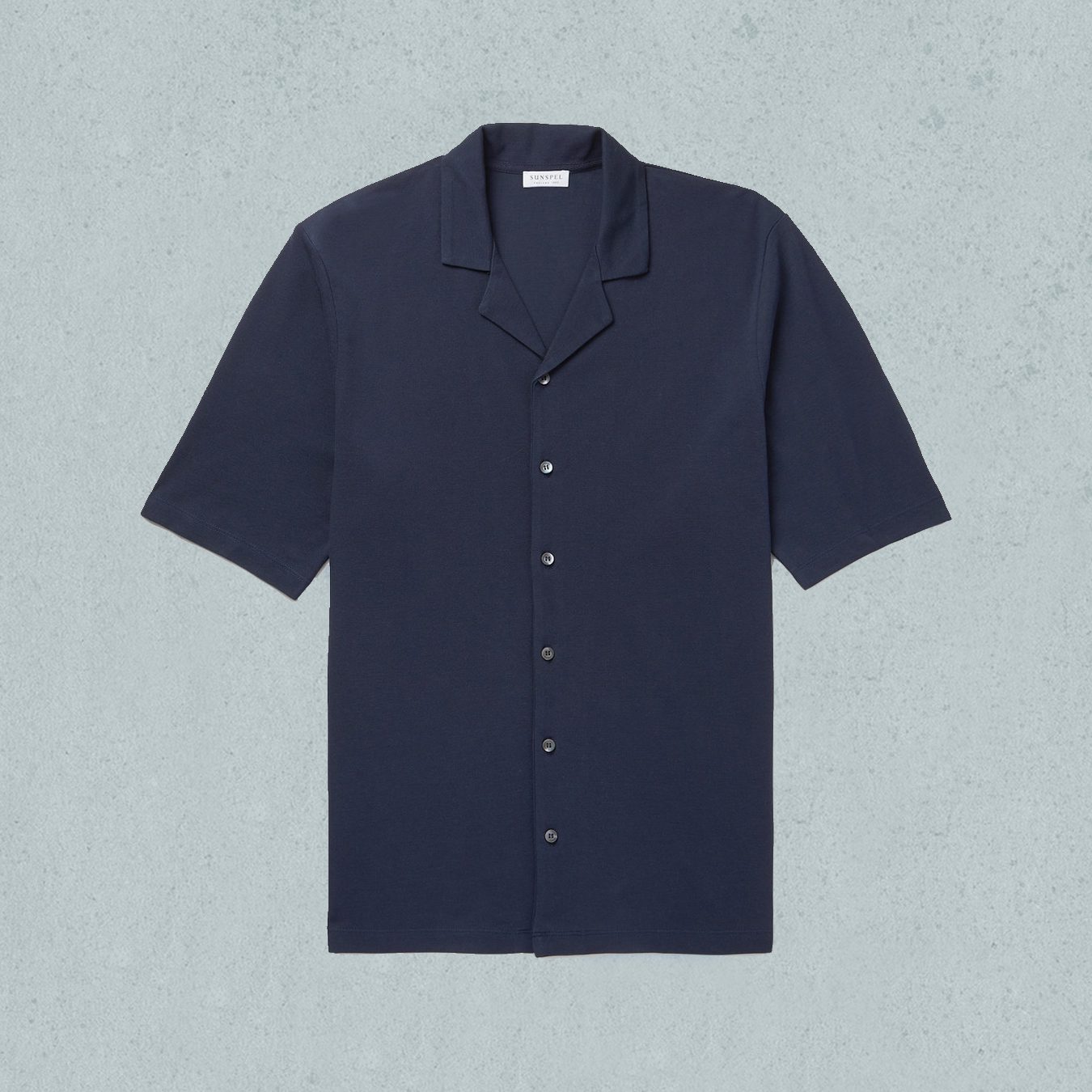 Sunspel Cotton Mesh Shirt