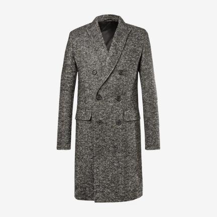 Mr P. Herringbone Overcoat