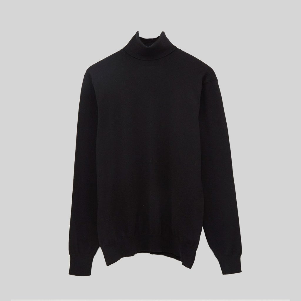 Cotton Roll Neck Jumper