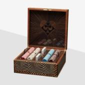 Alexandra Llewellyn Skull Poker Set