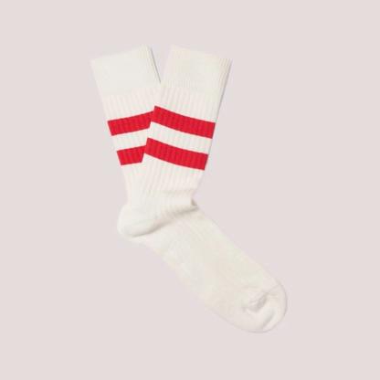 Norse Projects Bjarki Striped Stretch Cotton-Blend Socks