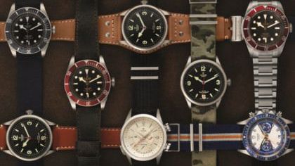 Tudor watches land in the UK