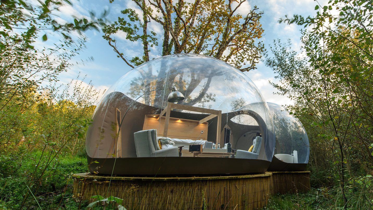 These bubble domes let you experience the Irish countryside in comfort