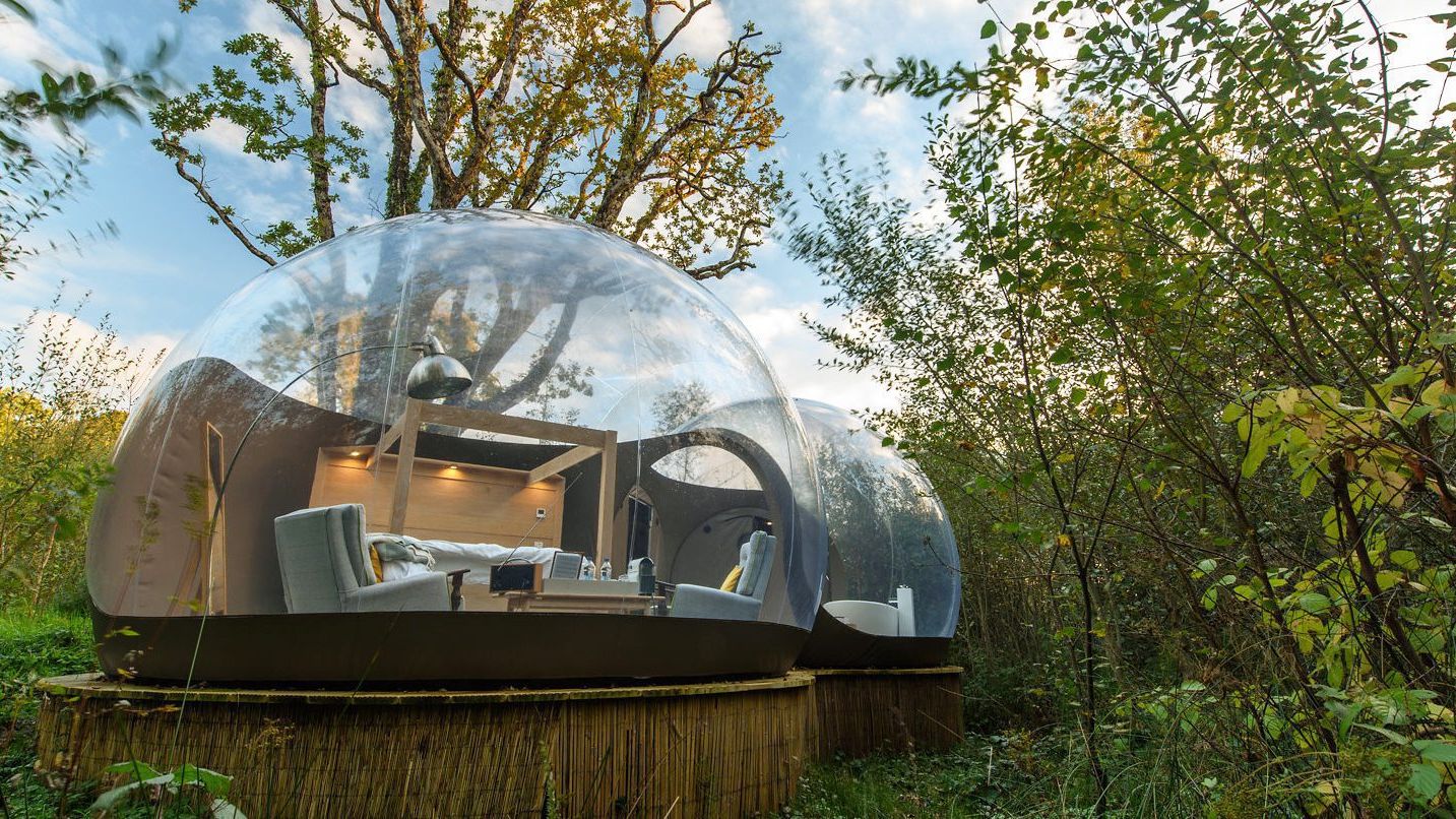 These bubble domes let you experience the Irish countryside in comfort