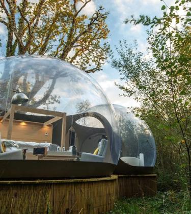 These bubble domes let you experience the Irish countryside in comfort