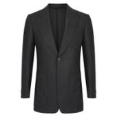 Edward Sexton Black Linen Jacket