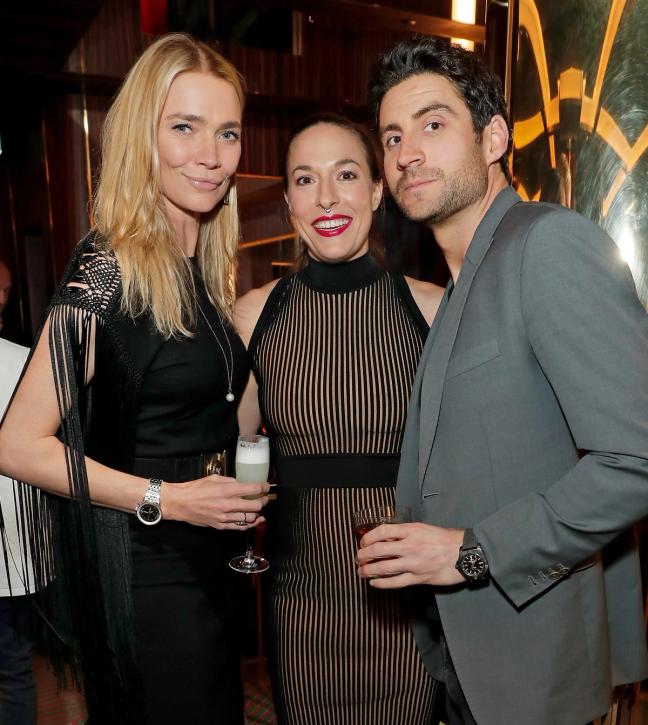 Jodie Kidd, Mary Alice Malone and Joseph Bates
