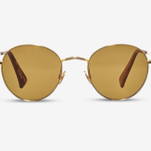 TBD Eyewear, ‘Vicuna’ in Gold/Tobacco