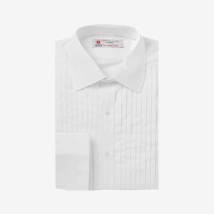 Turnbull & Asser White Tuxedo Shirt