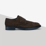 Tod’s Brown Suede Lace-Ups