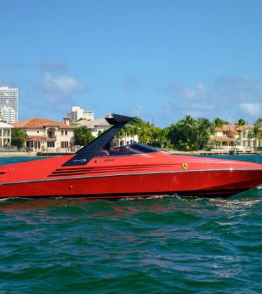 Fancy a Ferrari speedboat? This one’s going up for sale…