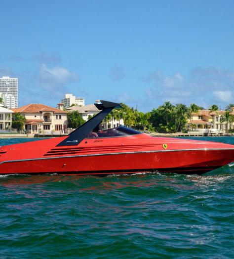 Fancy a Ferrari speedboat? This one’s going up for sale…