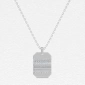 De Beers ‘RVL’ Pendant in White Gold