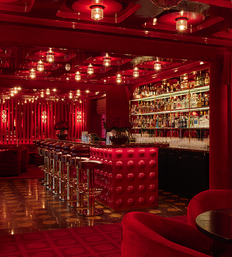 Upstairs at Langans
