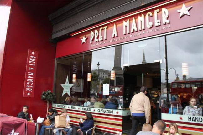 Pret A Manger Healthy Restaurant - TGJ