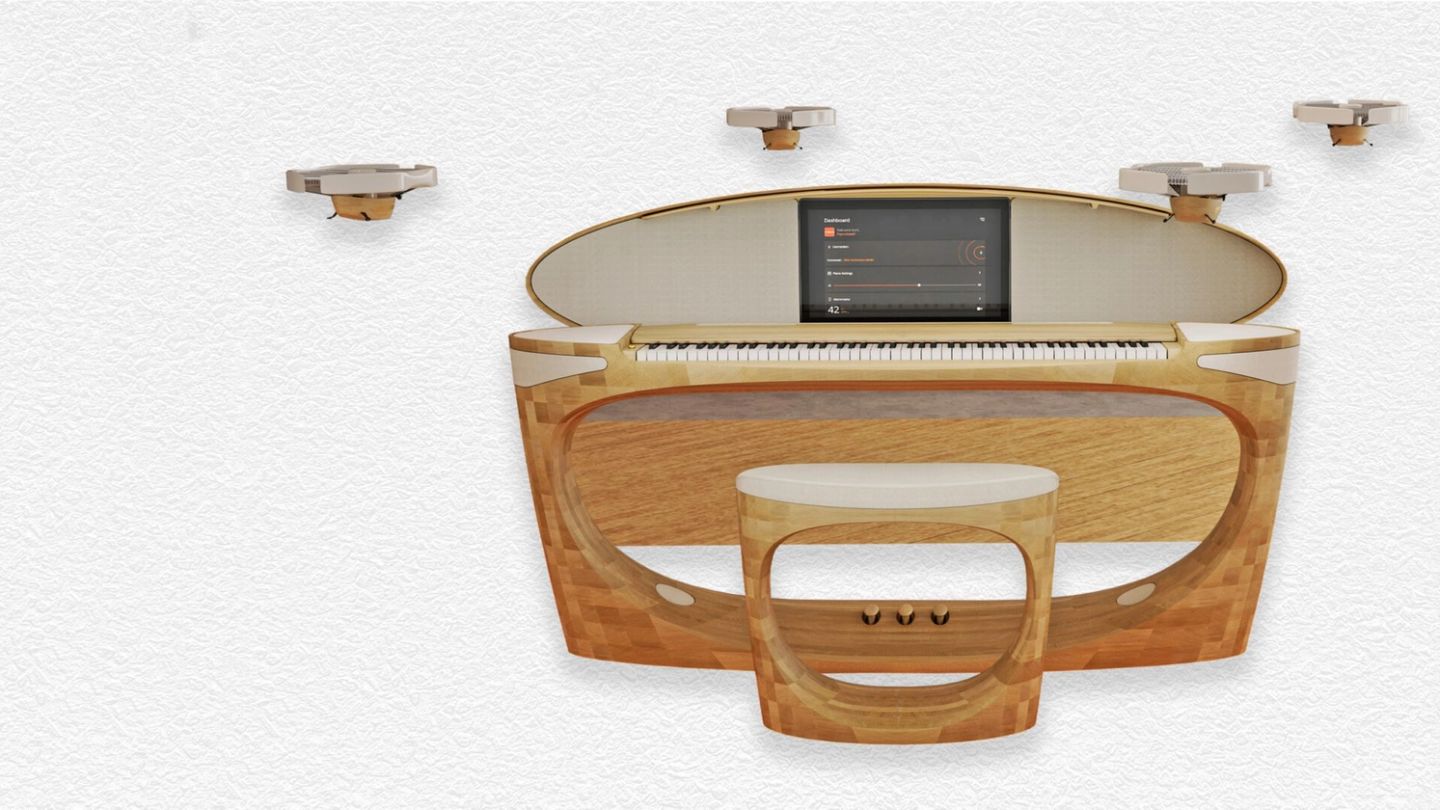 Editor’s Picks: Piano with Drone Speakers, Flying Boat and MacBook Pro