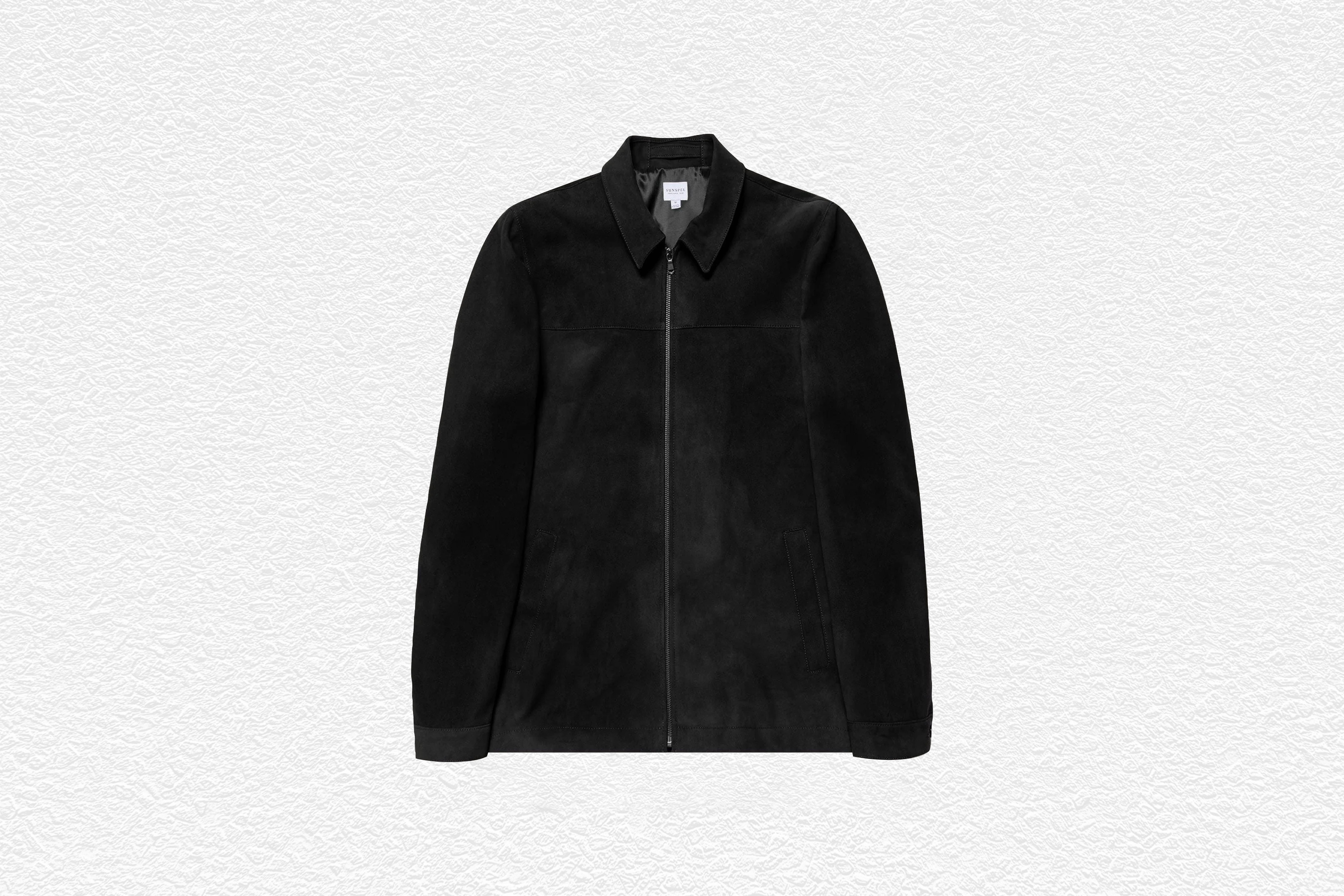 Suede Harrington Jacket
