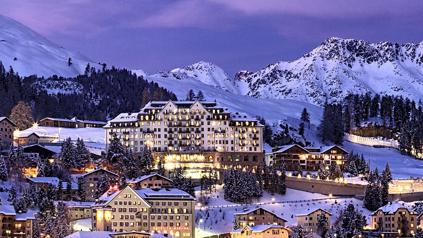 Exploring the slopes with the outdoor butler of St. Moritz